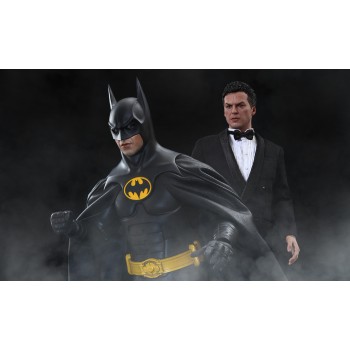 Batman Returns Movie Masterpiece Action Figure 2-Pack 1/6 Batman and Bruce Wayne 32 cm